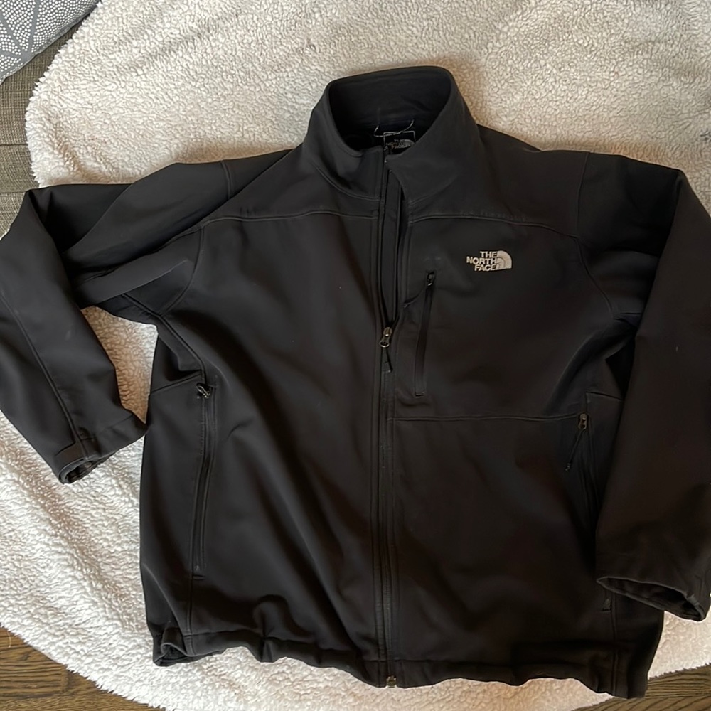 Mens XL The North Face Apex black jacket